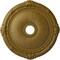 Ekena Millwork Heaton Ceiling Medallion (Fits Canopies up to 6 1/2"), 27 1/2"OD x 3 7/8"ID x 2 1/4"P, Gold CM27HEGLS - alternate 1
